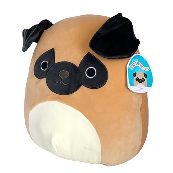 squishmallow prince the pug 16